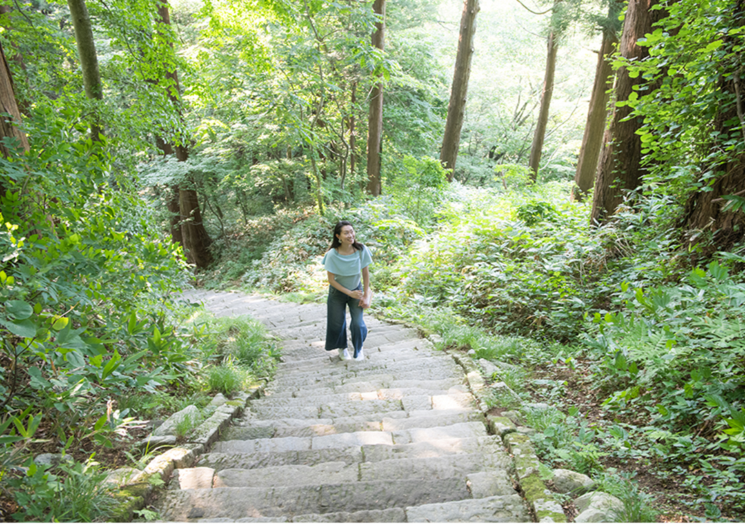 生まれ変わりの始まり 羽黒山