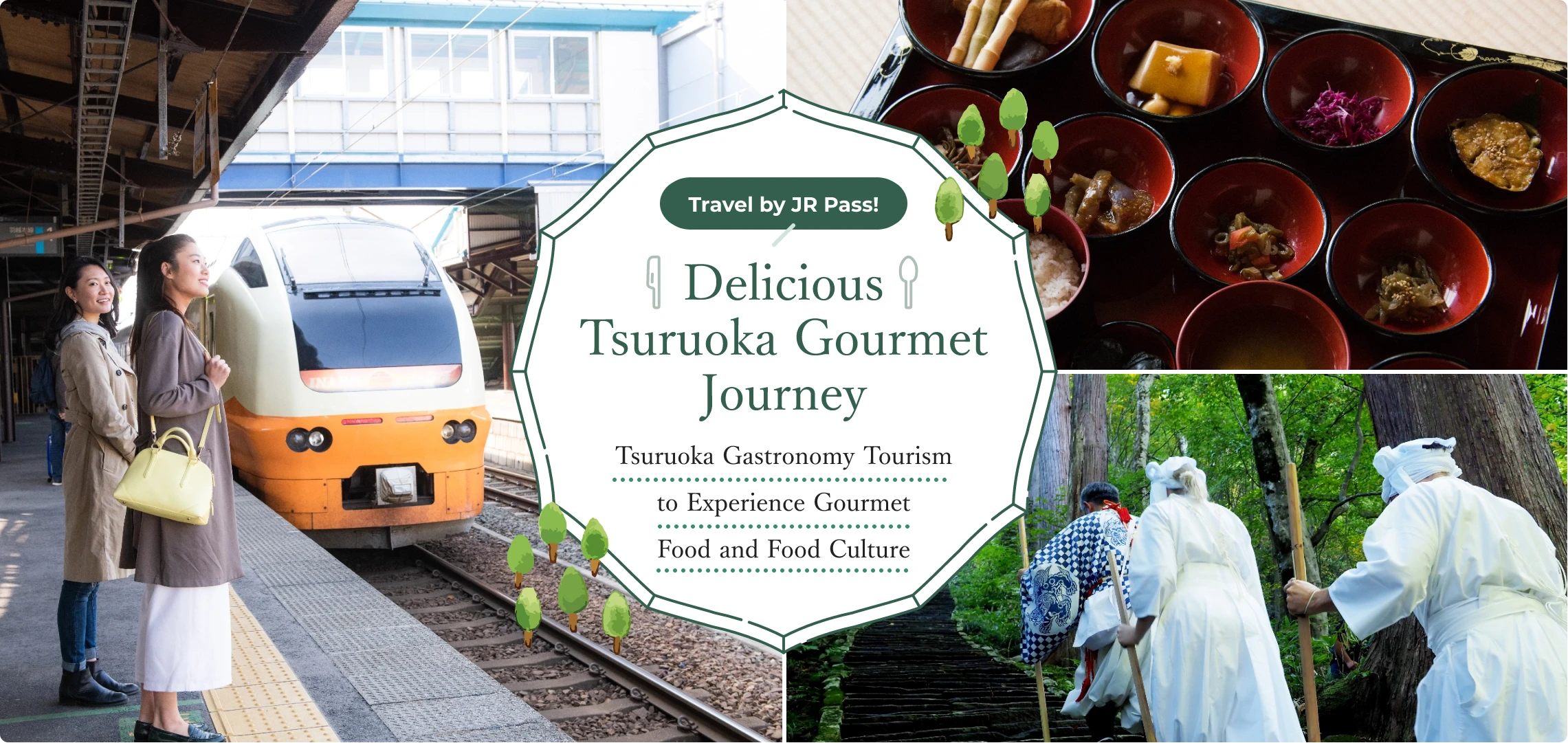Travel by JR Pass! Tsuruoka Gastronomy Tourism to Experience Gourmet Food and Food Culture