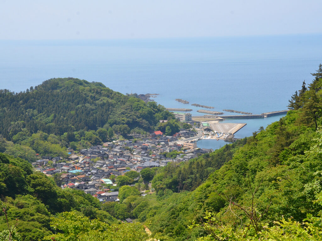 加茂の町並み