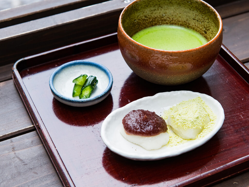 二の坂茶屋　力餅