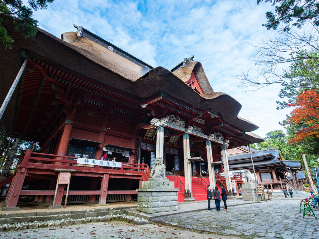 羽黒山三神合祭殿