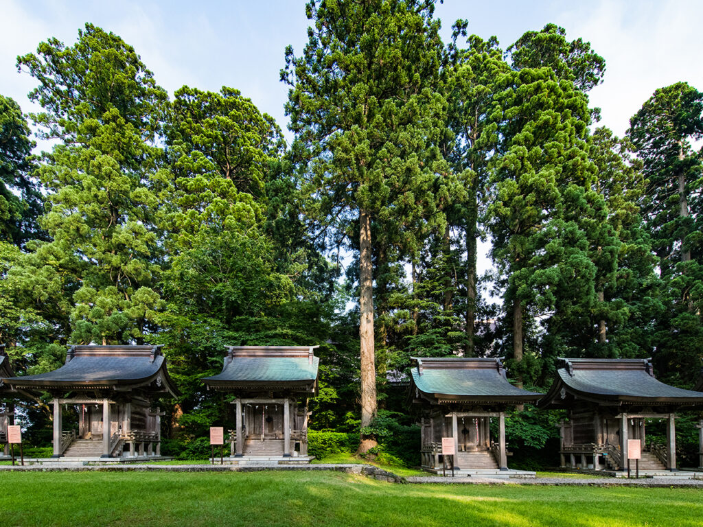 羽黒山山頂