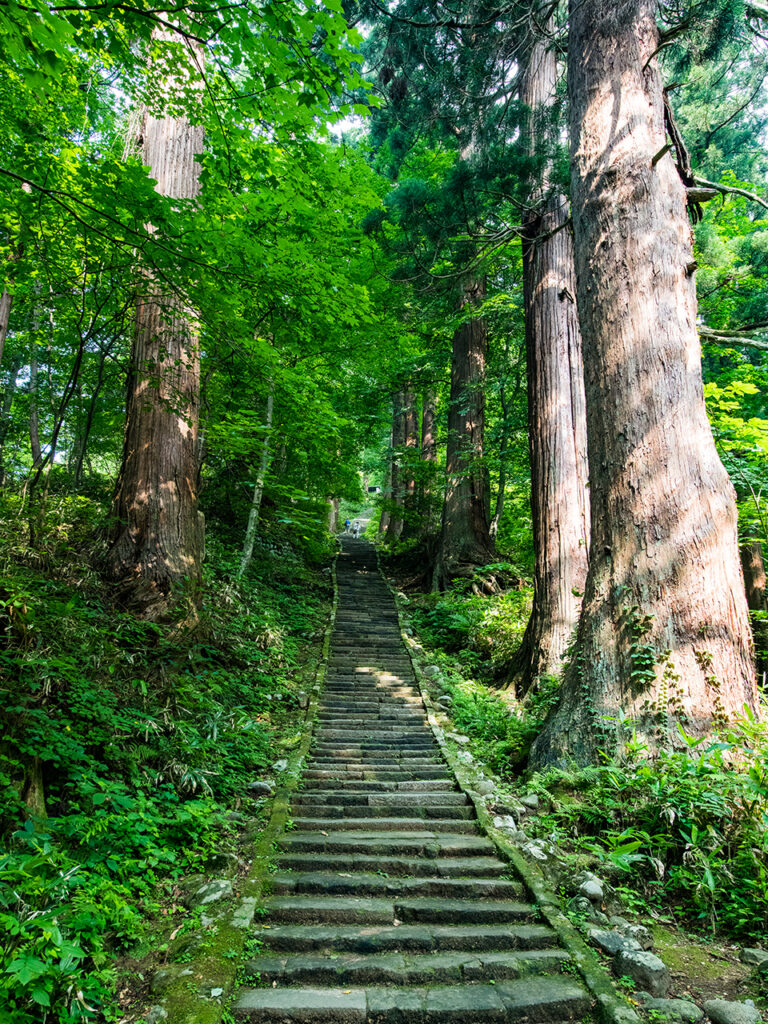 石段詣 羽黒山